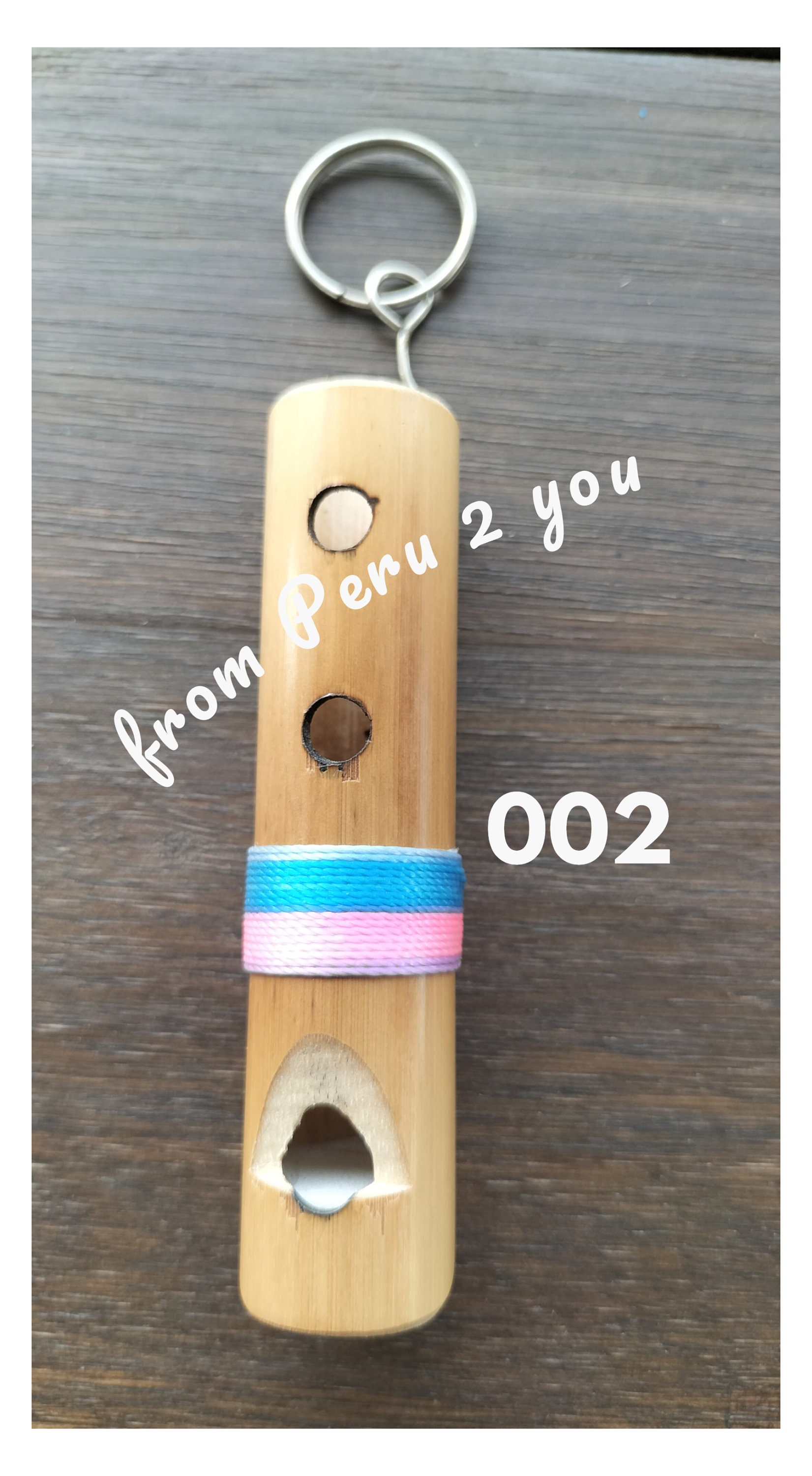 Peruvian Pipe Keyring Flute Keychain Quena Flute Keyring From Peru Etsy