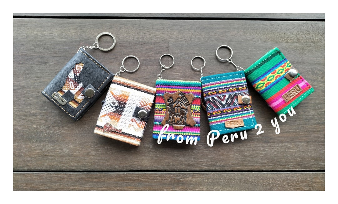 Notebook Keyring | Notepad Keychain | Peruvian Keychain - Etsy
