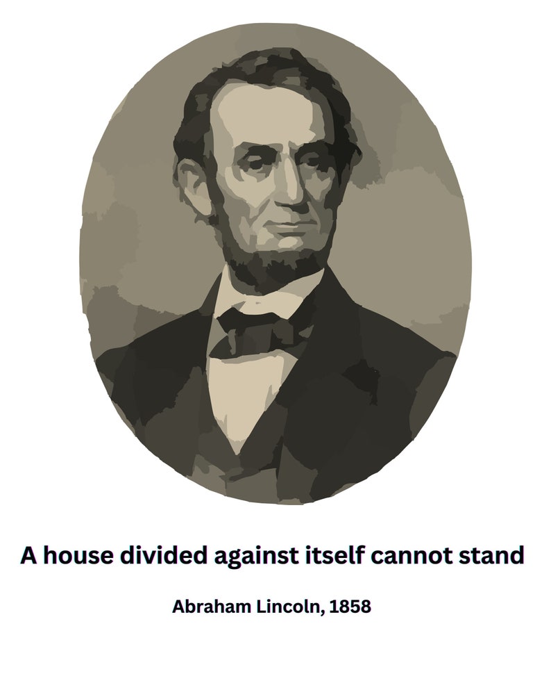 Abraham Lincoln Quotes Political Quotes Honest Abe Etsy