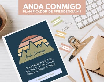 2026 YW Planner Walk with Me Spanish Version | MJ SUD Anda Conmigo Planificador de Presidencia | Descarga Instantánea