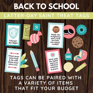 LDS Back to School Primary Young Women and Youth Treat Tag image 4