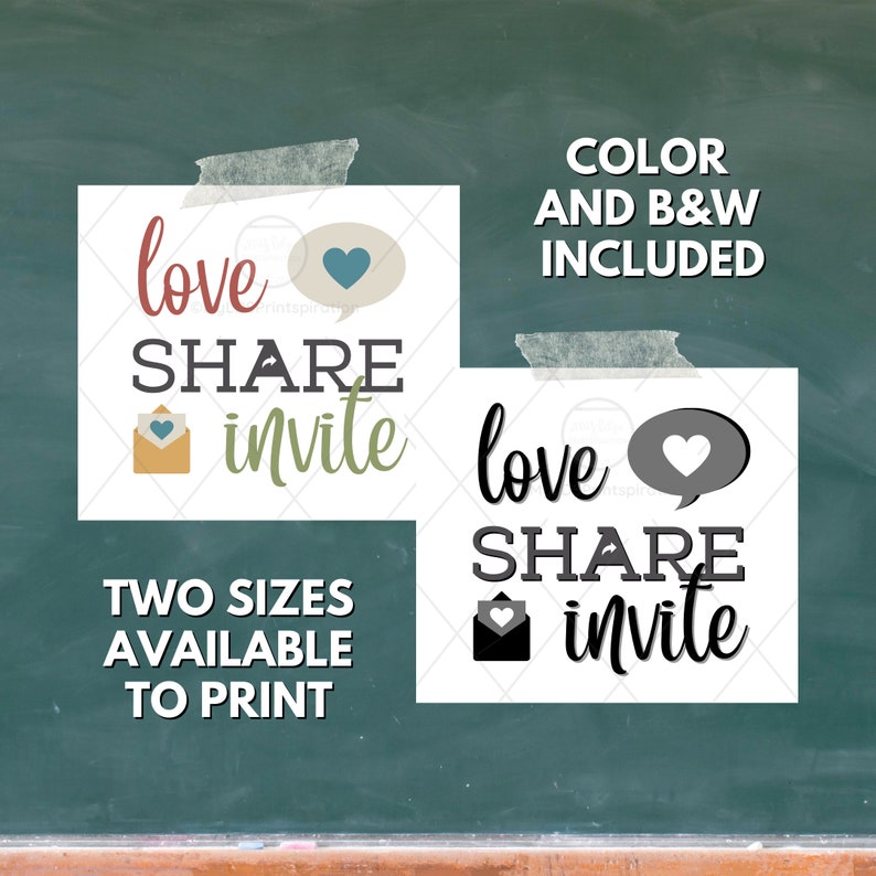 LDS Relief Society Love Share Invite Missionary Lesson Etsy