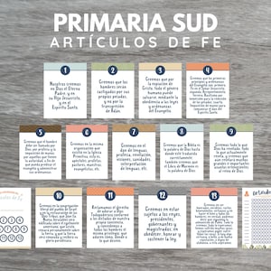SUD Primários Artigos de Fé | Baixar Digital | Versão em espanhol | Kit de download digital das Regras de Fé Primárias SUD