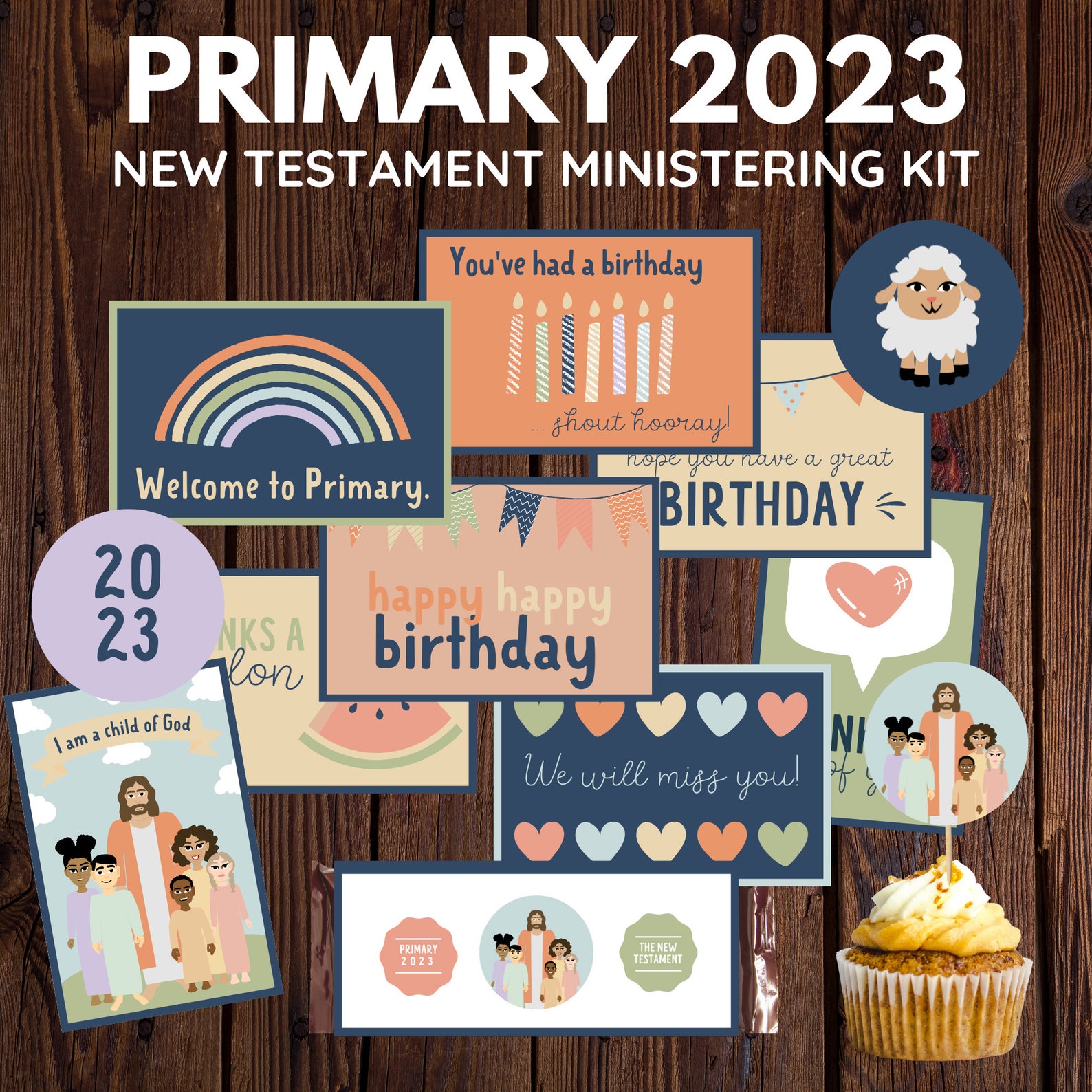 ULTIMATE 2023 Primary New Testament Bundle Bulletin Board Etsy