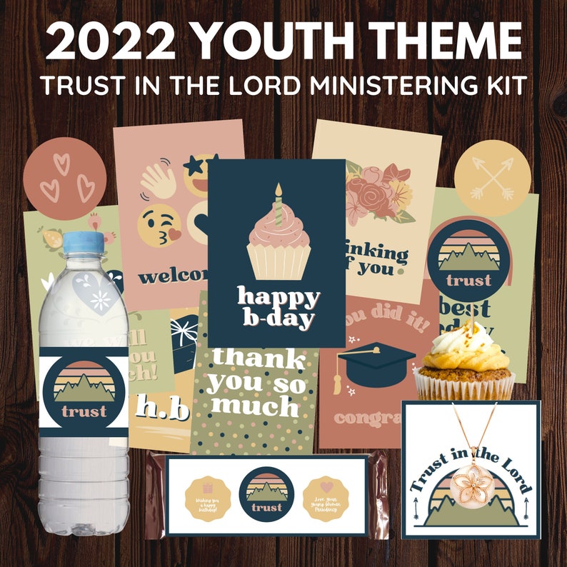 2022 Young Women Ministering Kit  Trust in the Lord  image 1