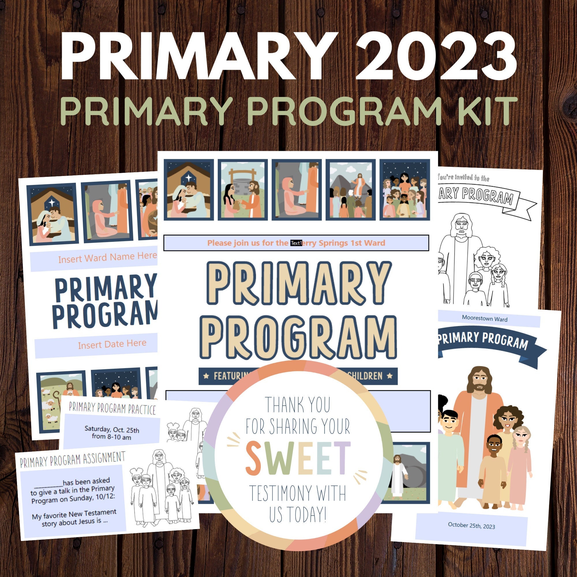 2023 New Testament Primary Program Presentation