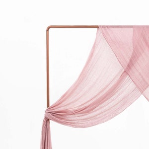 Spring wedding arch decor Boho wedding backdrop Beach wedding garland Arch backdrop fabric Wedding aisle decor Rustic wedding arbor decor