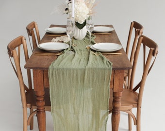 Olive Green wedding table decor Woodland baby shower centerpiece Birthday table decorations Green table runner Pooh baby shower decorations