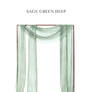 Deep Sage Green Hochzeit Bogen Dekor Hochzeit Bogen Stoff Strand Hochzeit Gang Dekor Bogen Kulisse Boho Hochzeit Arbor Dekor Hochzeit Girlande