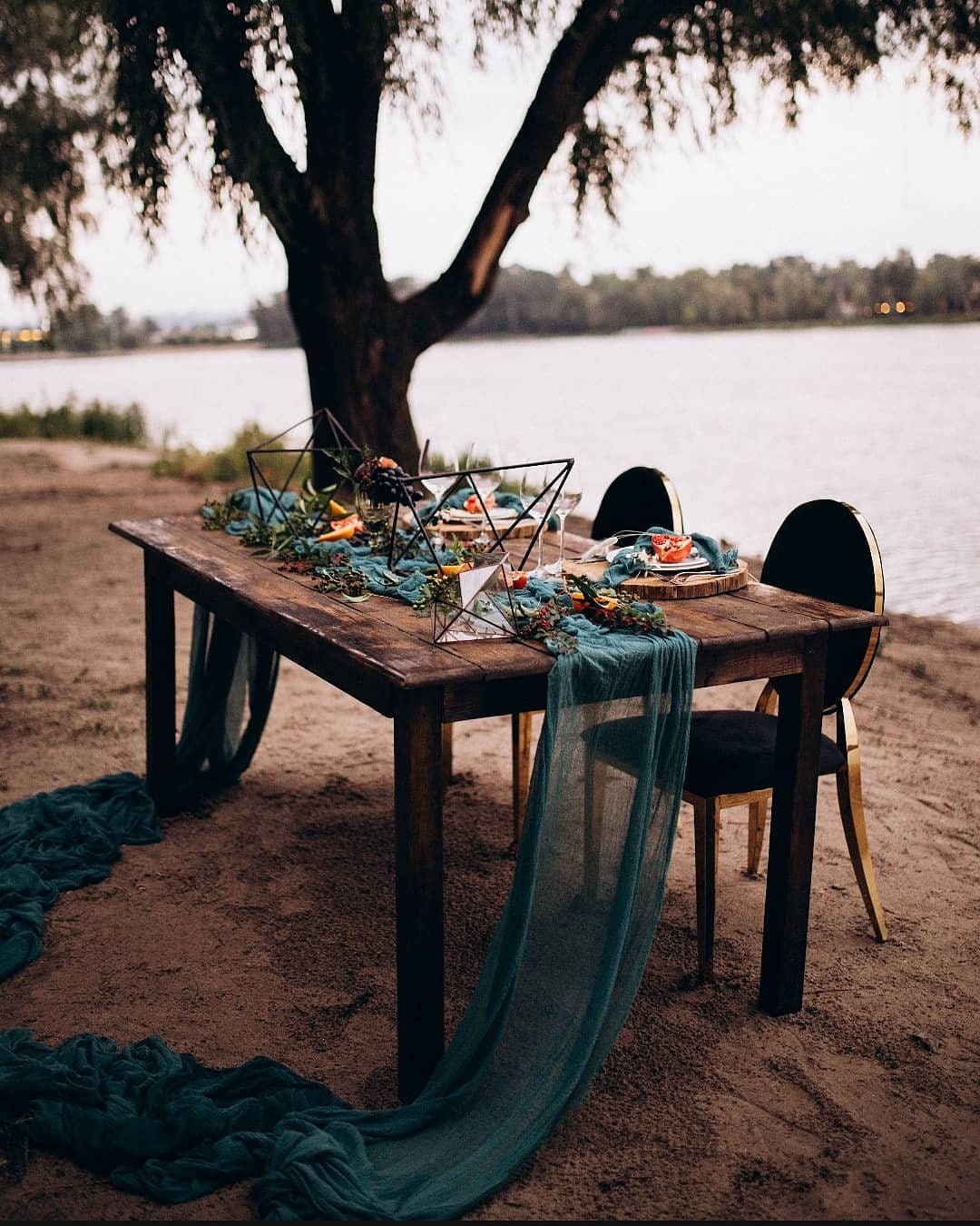 Runner Mare Conchiglie Runner Da Tavola Estivo A Tema Spiaggia - Stella Marina E Conchiglie, 33x183 Cm, Poliestere Runner Azzurro - 10