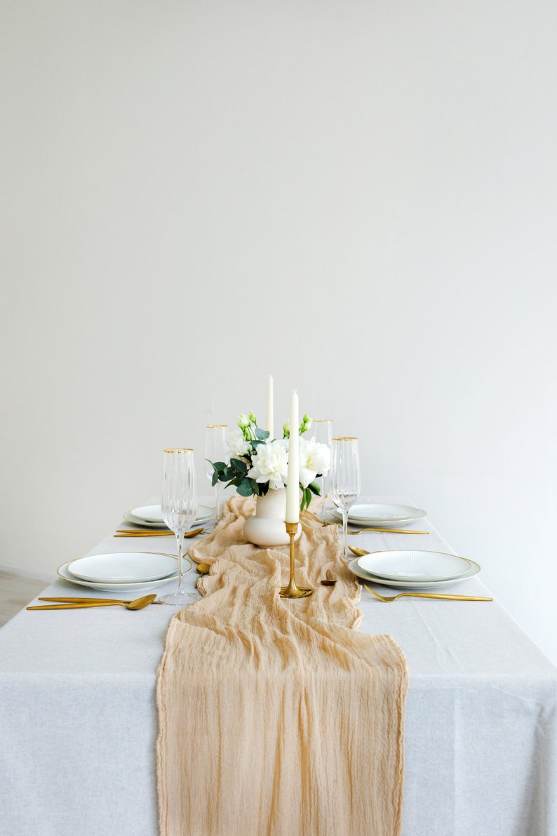 Rustic Wedding Napkins Beige Cheesecloth Napkins Boho Wedding Etsy