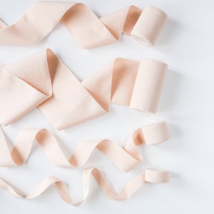 Reusable Ribbons Nude Ribbon Christmas Ribbon Reusable Gift Wrap Cotton Ribbon for ...