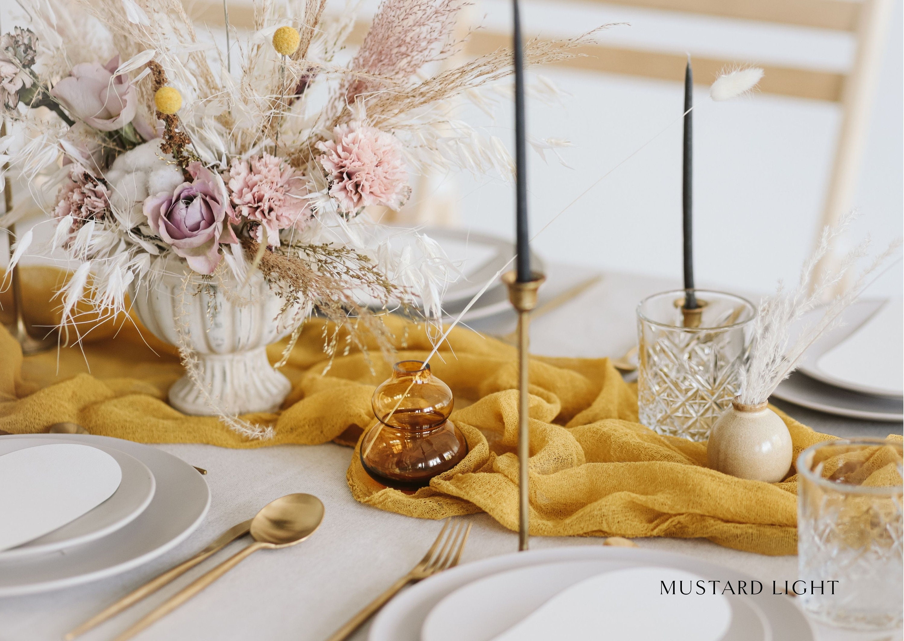 40 Stück Herbst Servietten - Wildblumen Design Für Erntedank & Herbstpartys