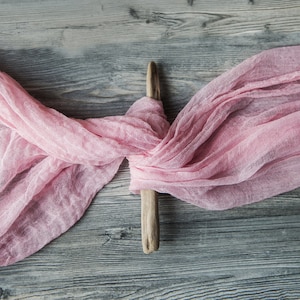 Blush Pink Boho Wedding Cheesecloth table runner Wedding arch tape Rustic wedding centerpiece Sand ceremony Rustic wedding arbor decor