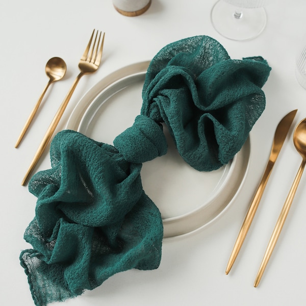 Emerald Green Napkins Etsy