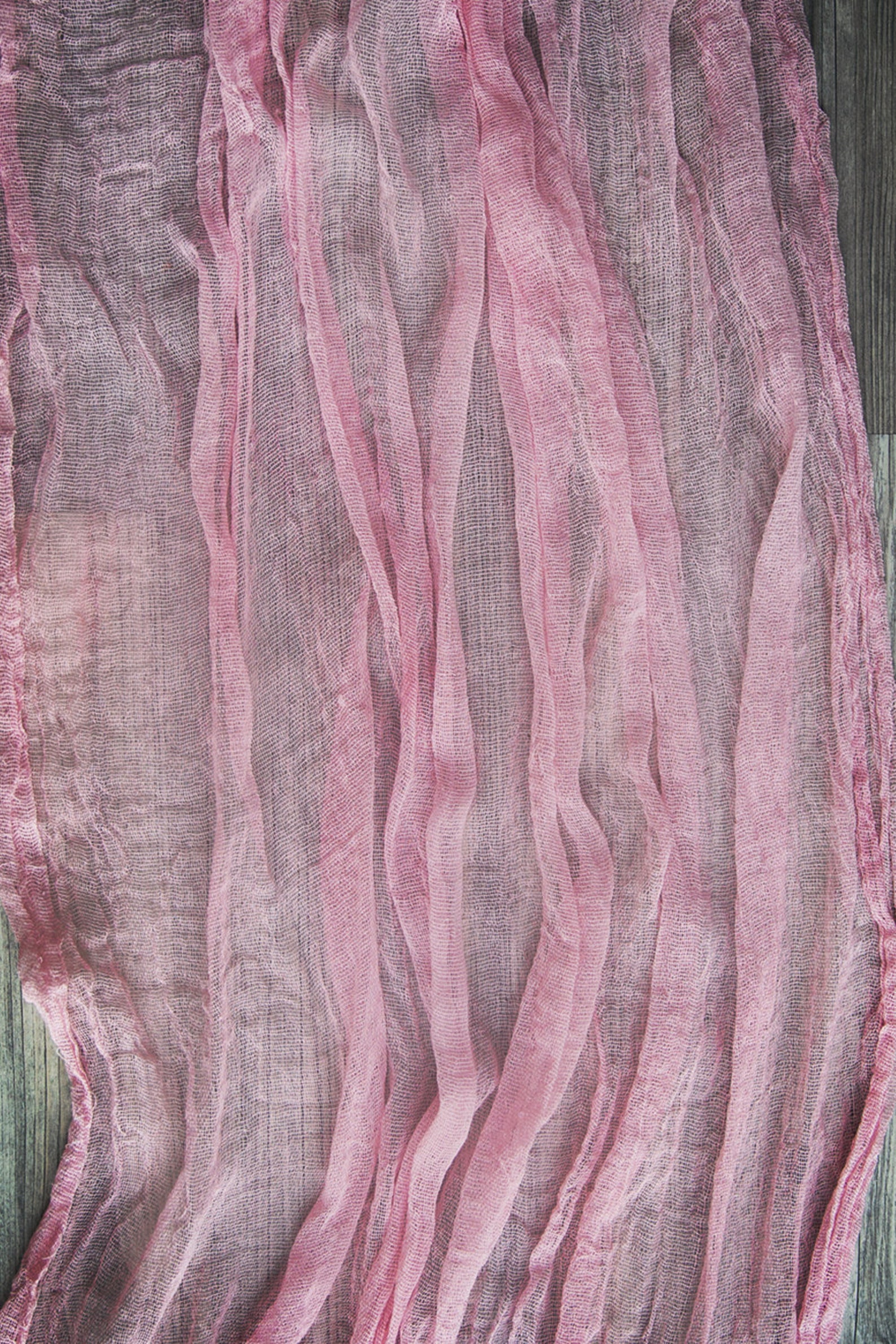 Blush Pink Boho Wedding Cheesecloth Table Runner Wedding Arch Tape ...