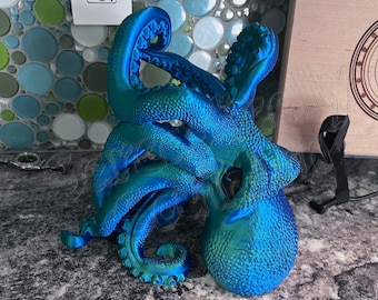 Porte-bouteille de vin Bordeaux Octopus imprimé en 3D