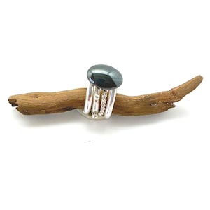 Handmade Custom Silver Puzzle Ring with Two Extra Silver Rings, Personalized Birthstone Stacking Rings, Gift for Mom or Wife