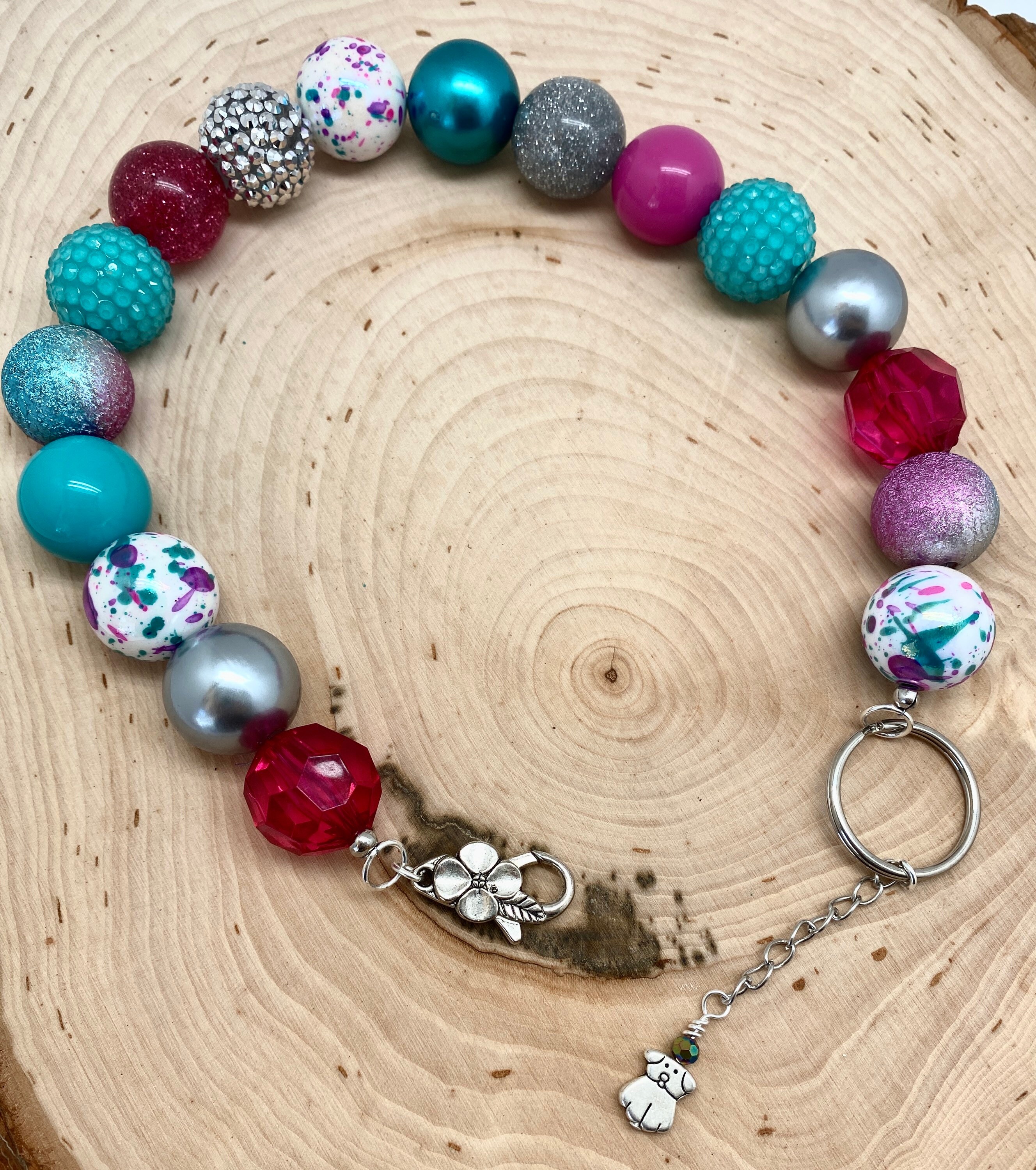 Custom Beaded Dog Necklace Collar with Matching Bow Made to Etsy