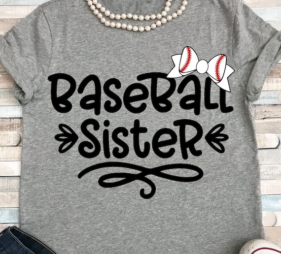 baseball sister shirt