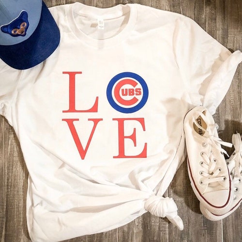 Chicago Cubs Baseball Shirt Etsy