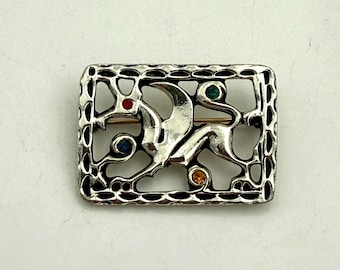 Vintage Sarah Coventry Dragon Brooch