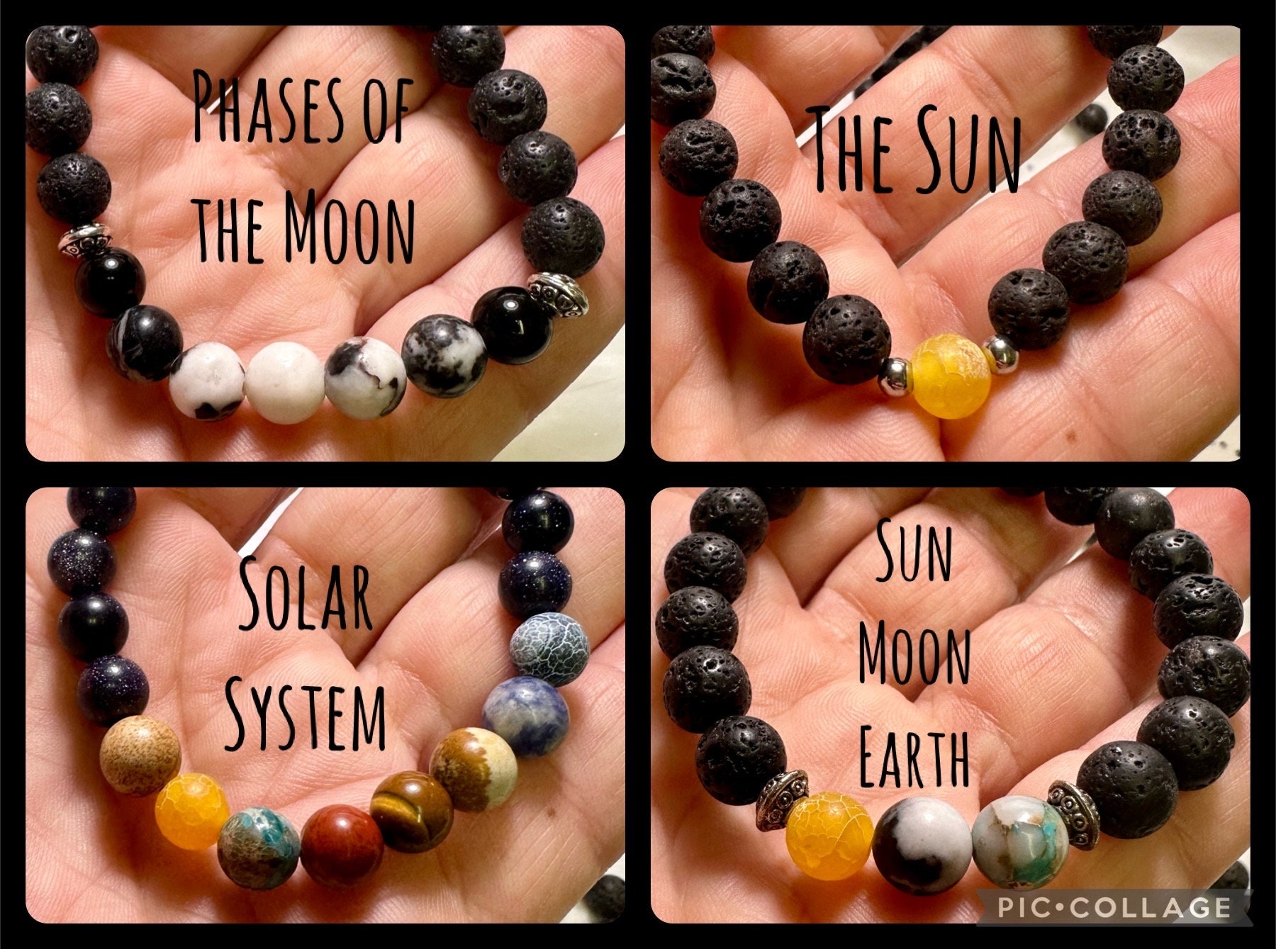 Earth stone bracelets hot sale