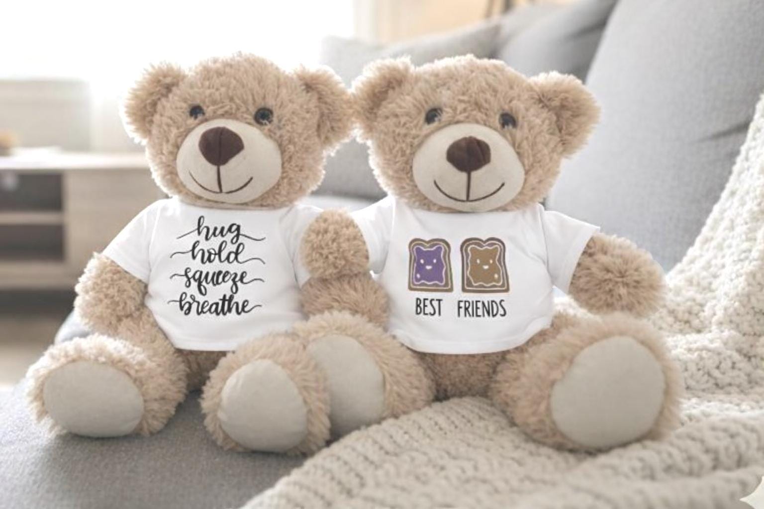 Coperta calendario complimese neonato personalizzata con orsacchiotto