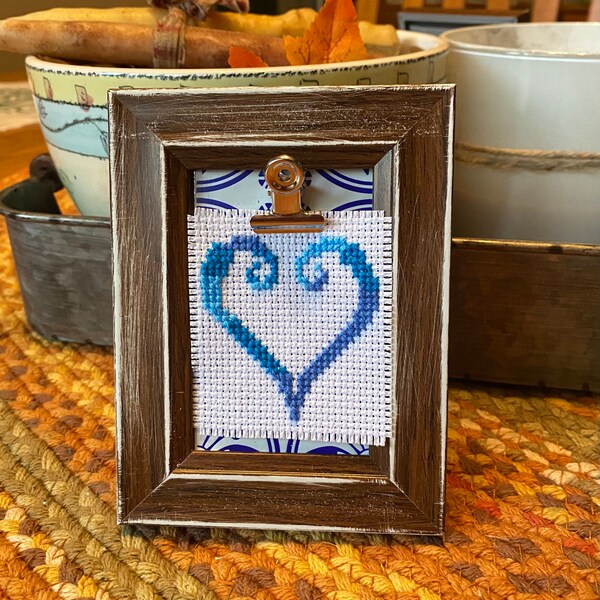 Mini Heart Frame Etsy