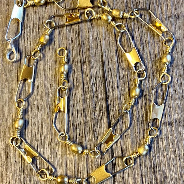 Fly Fishing Necklace Etsy