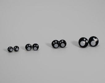 Sassy Bears 10mm Wiggle Eyes with Safety Backs 10pairs