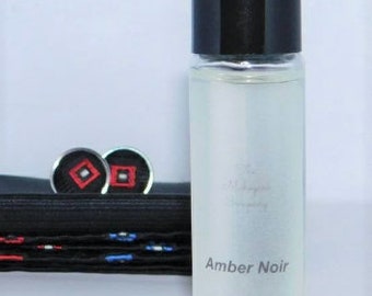 Amber Noir Roll on Perfume | Natural Perfume | Organic Perfume | Roll on Cologne