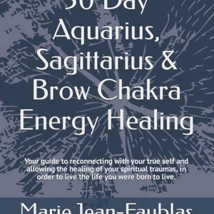 30 Day Aquarius Sag, Brow Chakra Healing Journal