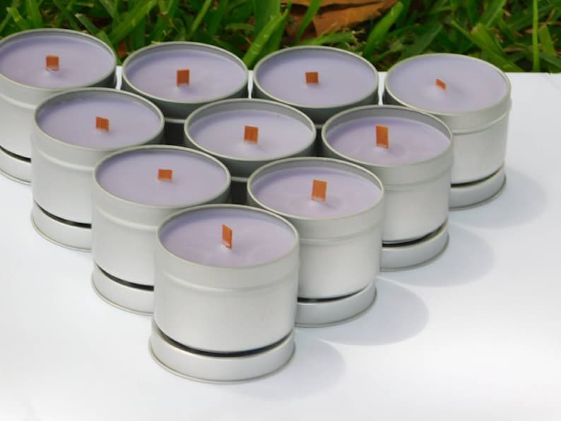 48 Candles  4 oz.   Bulk Personalized Soy Candles  Handmade image 1