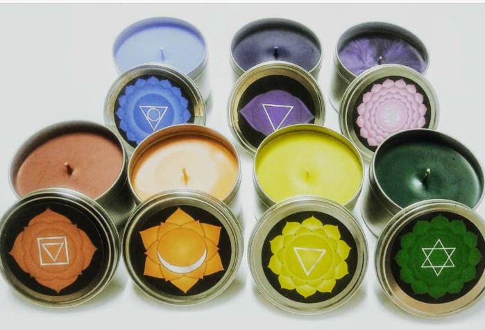Chakra Meditation Candles Reiki Yoga Meditation Candles Chakra Candles