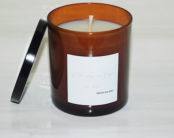 Bergamot Frankincense & Lavender Candle | Candle Gift | 8 oz Candle Gift | Housewarming Candle Gift