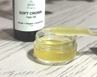 Soft Crown Hair Oil | Lightweight Daily Scalp Shine Serum