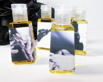 Organic Massage Oil, Warming Body Oil for Couples, Romantic Self Care Gift, Natural Aromatherapy Massage Oil