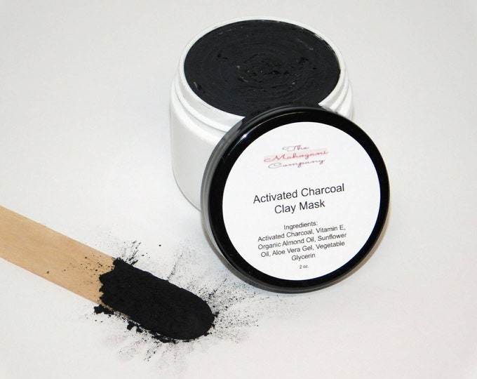 Face Mask | Activated Charcoal Clay Mask | All Natural