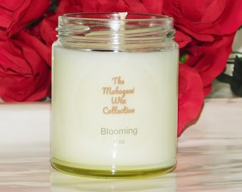 Blooming: Floral Scented Candle |  Spring/Summer Candle | Housewarming Gift | New Homeowner Gift