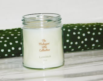 Fresh Linen Candles |  Hand-poured 8 oz Soy Candles | Housewarming Gift | New Homeowner Gift