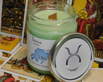 Taurus Astrology Candle | Zodiac Candle | Gift Candle | Taurus Birthday Candle | Taurus Candle