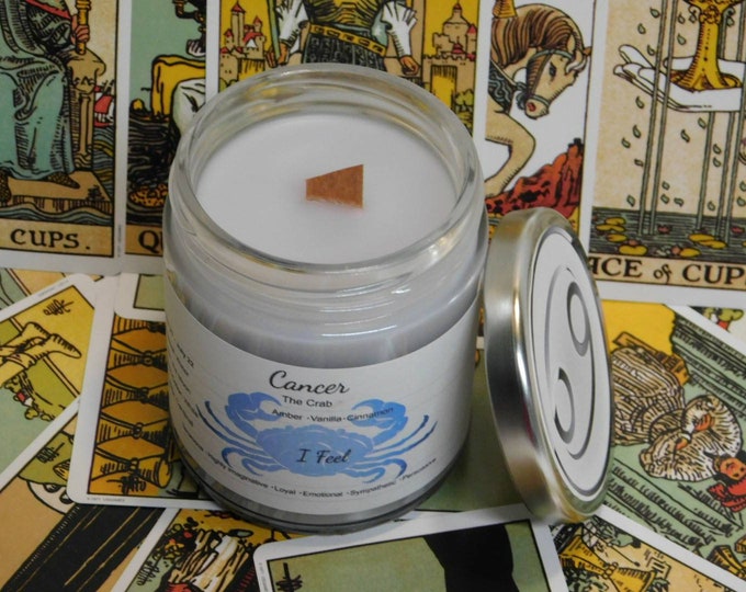 Cancer Astrology Candle | Zodiac Candle | Gift Candle | Cancer Candle Gift