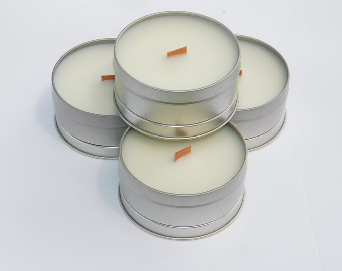 200 Mini Tin Candle Wholesale Only | Custom Labels | Company Logo | Wholesale Candle