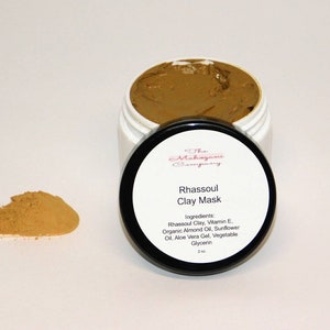 Face Mask | Rhassoul Clay Mask | All Natural