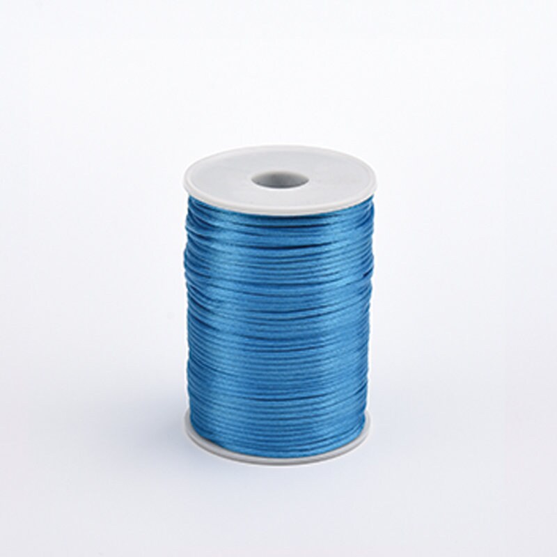 Turquoise 3 mm Rattail Satin Cord 100 Yards