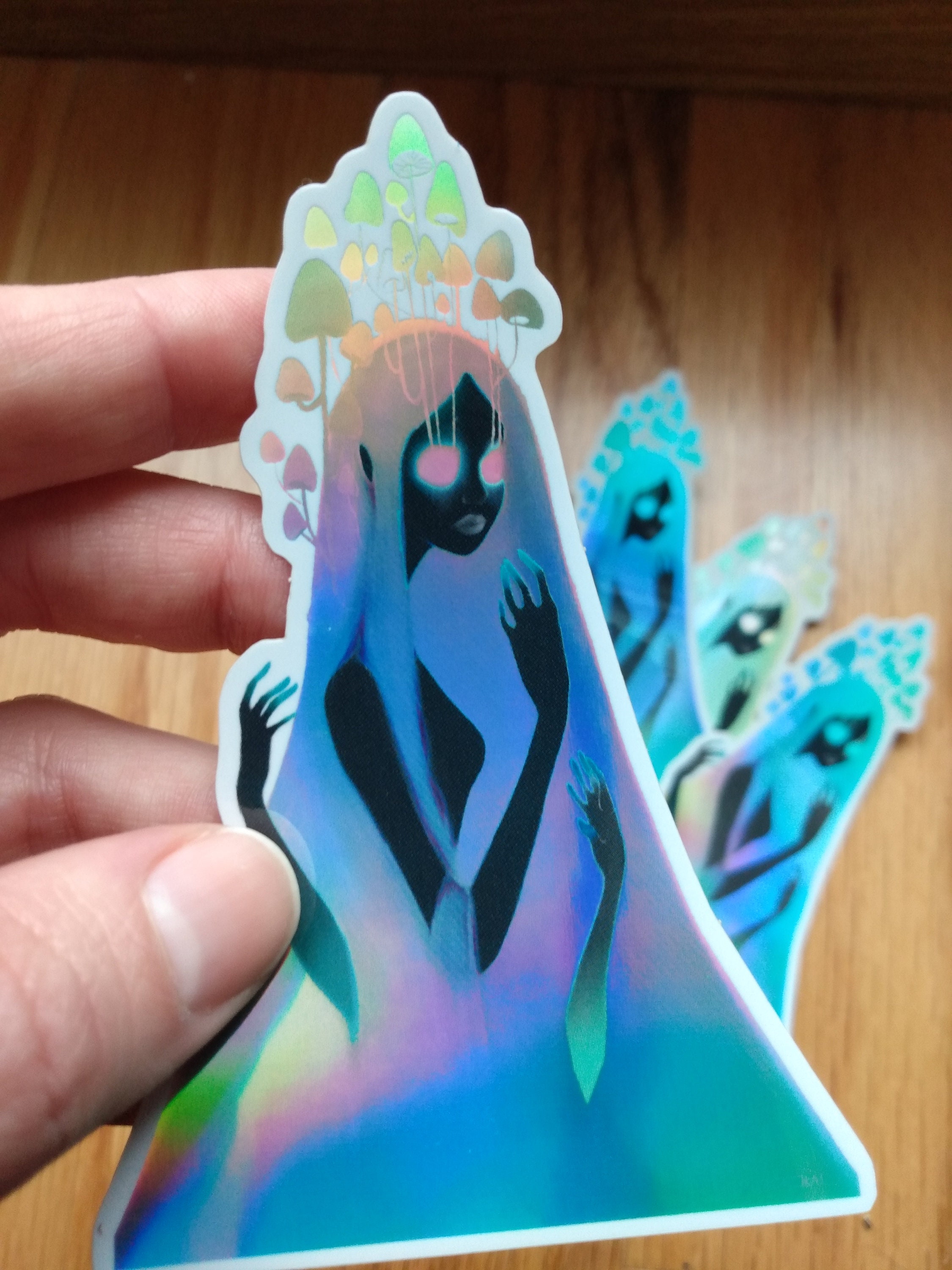 I Never Gave Her a Name, Holographic Sticker