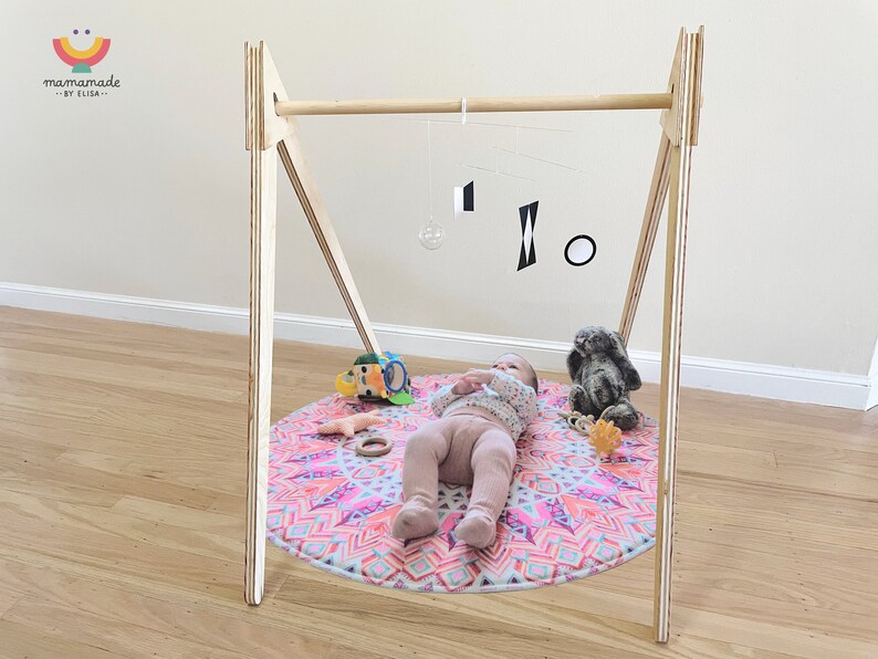Wooden Baby Gym Frame to Hang Baby Mobile Baby Boy Gift or Etsy