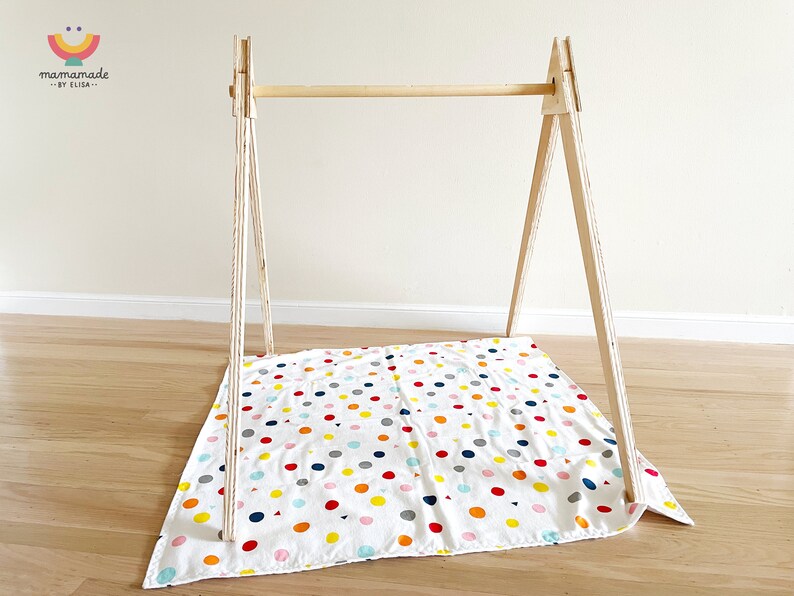 Wooden Baby Gym Frame to Hang Baby Mobile Baby Boy Gift or Etsy