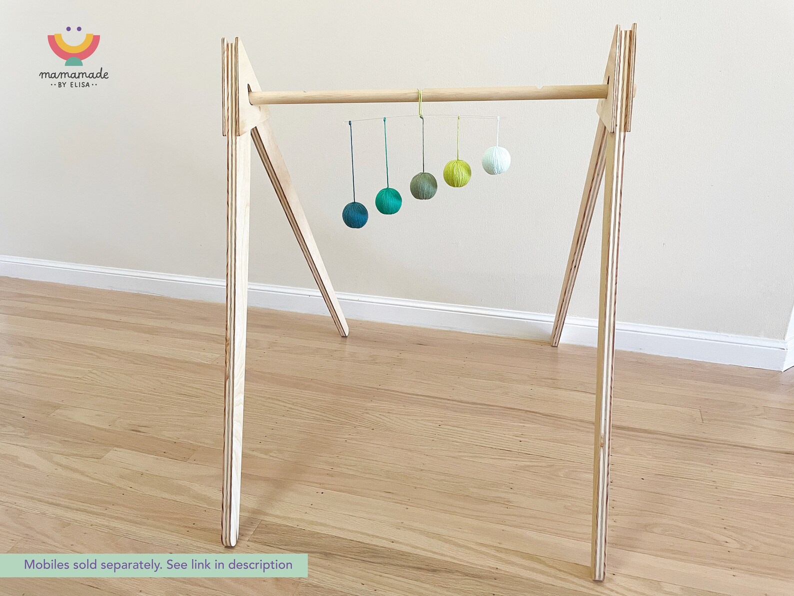 Wooden Baby Gym Frame to Hang Baby Mobile Baby Boy Gift or Etsy